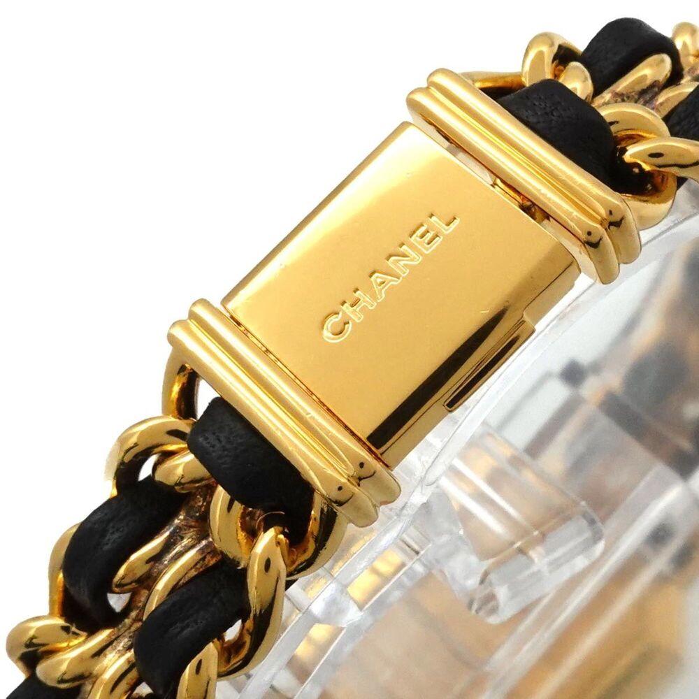 Chanel Premiere H0001 Women's Watch, Size M, Black & Gold, Quartz Movement. - Picture 6 of 6